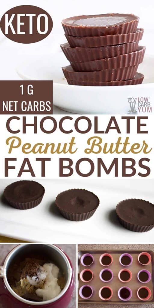chocolate peanut butter fat bombs recipe