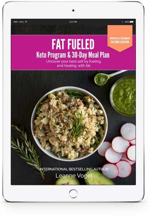 Fat Fueled Keto Program and 30 Day Meal Plan E-Book