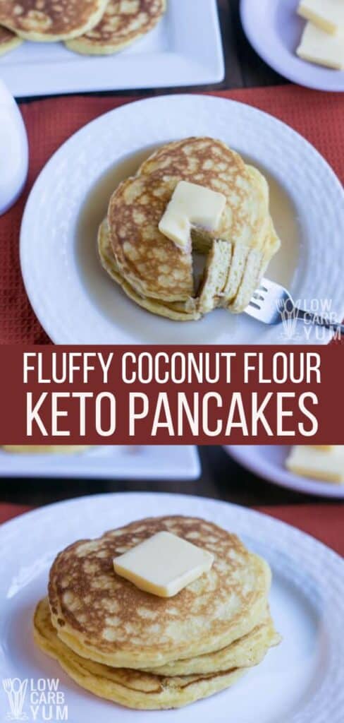 keto coconut flour pancakes recipe