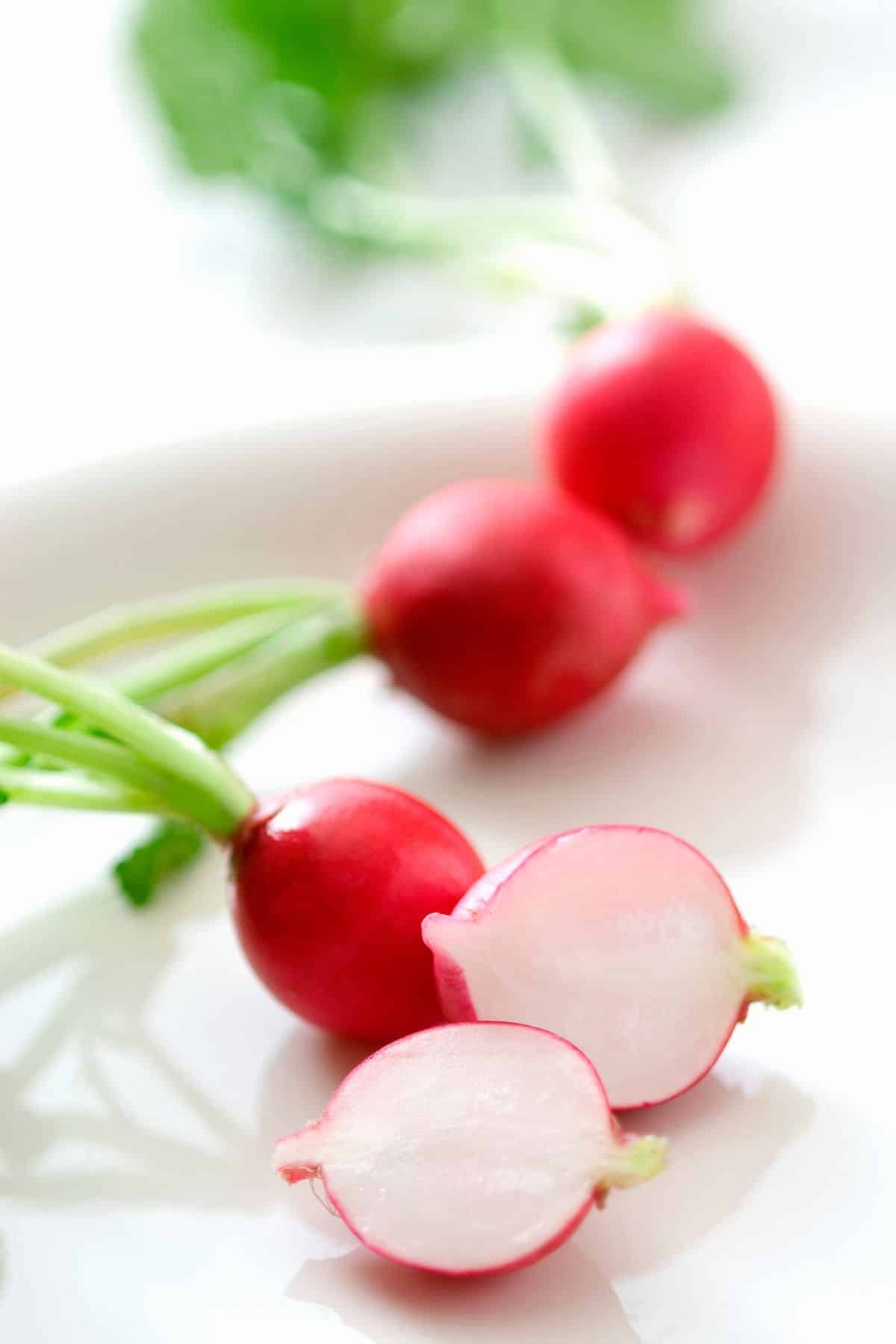 keto-friendly radishes