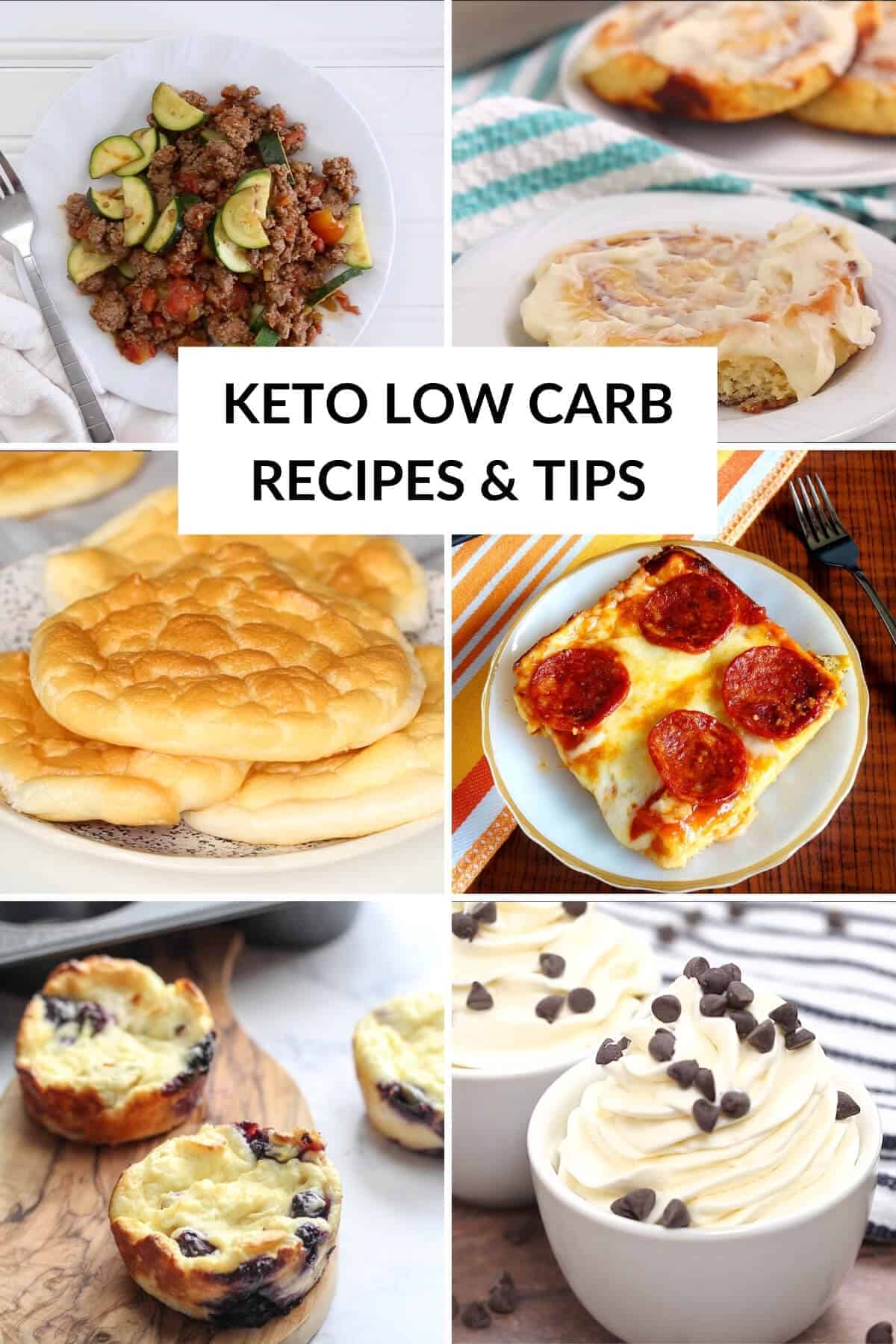 subscribe low carb recipes and tips