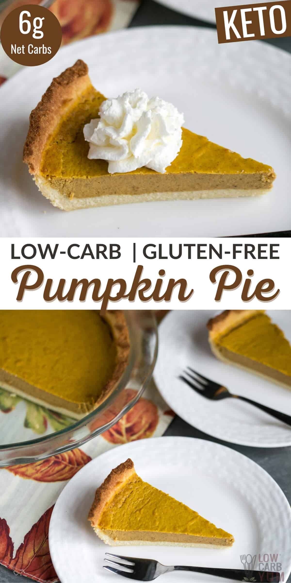 low carb keto pumpkin pie recipe