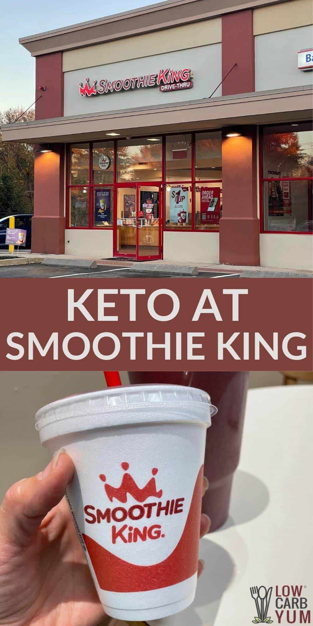 keto at smoothie king pinterest image