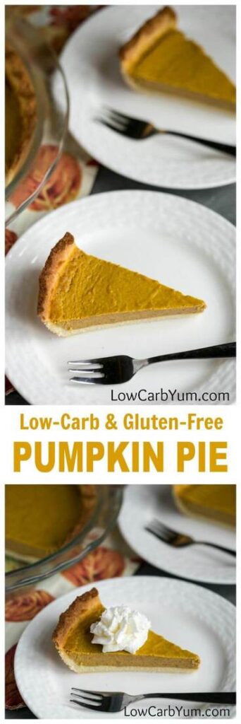 Low carb pumpkin pie recipe