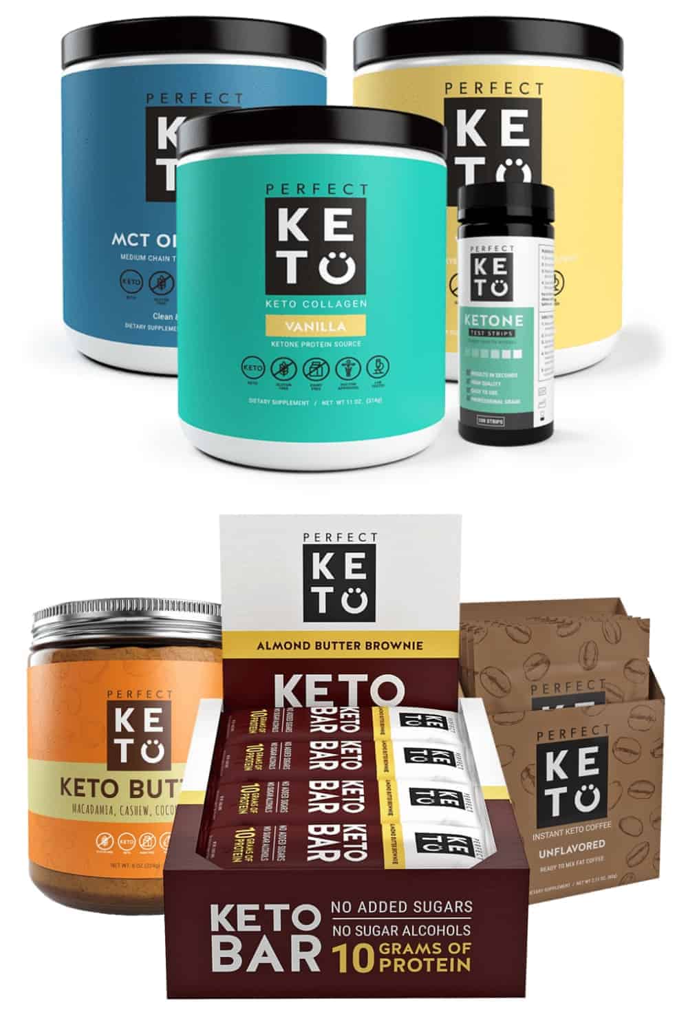 Perfect Keto Keto Collagen Flavors